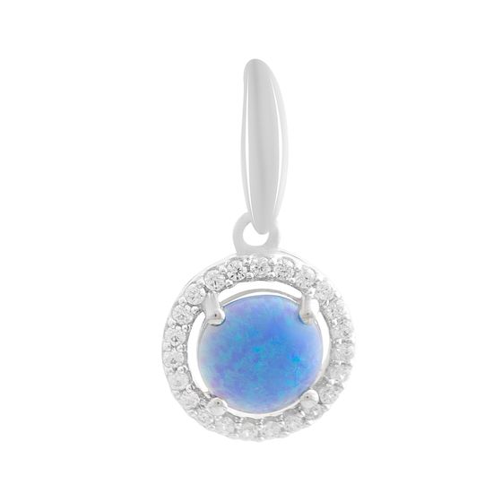 Серебряная подвеска с опалом 1.229ct