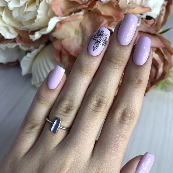 Серебряное кольцо без камней