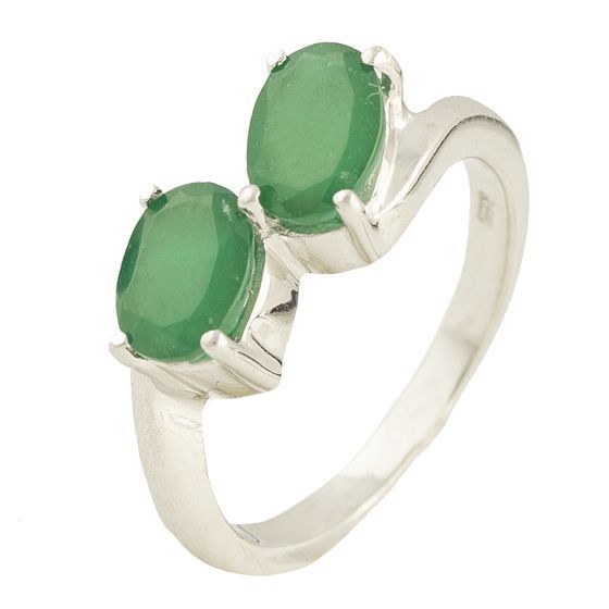 Серебряное кольцо с агатом