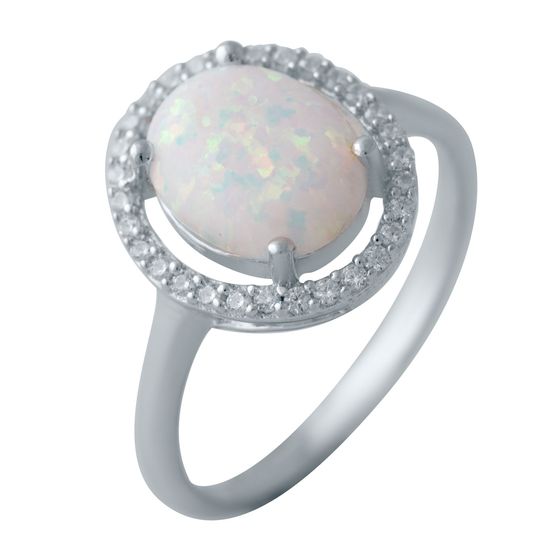Серебряное кольцо с опалом 2.07ct