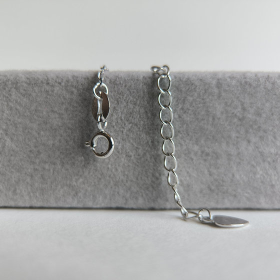 Серебряный браслет с фианитами