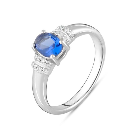 Серебряное кольцо с танзанитом nano 0.563ct