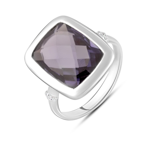 Серебряное кольцо с александритом 8.6ct