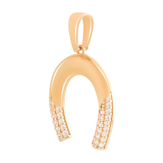 Серебряная подвеска с фианитами 0.42ct