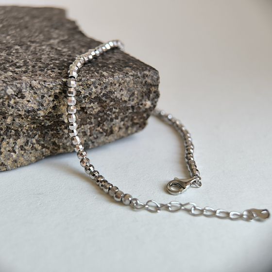 Серебряный браслет без камней