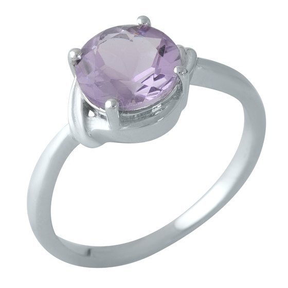 Серебряное кольцо с аметистом 1.417ct