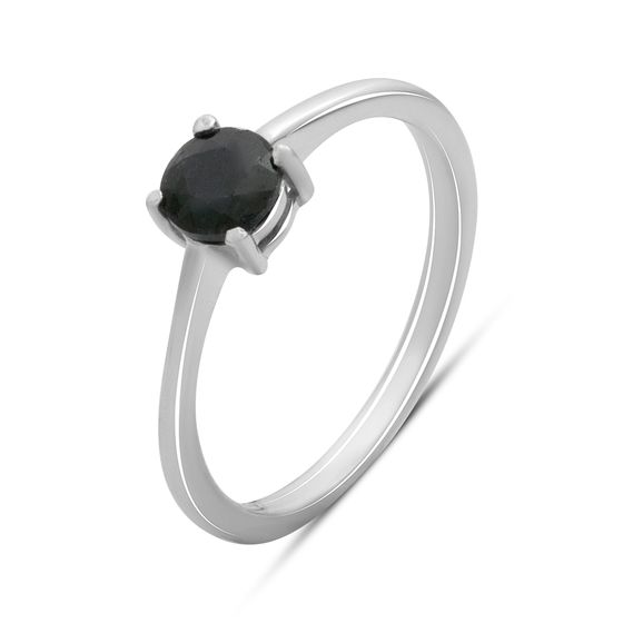 Серебряное кольцо с сапфиром 0.65ct