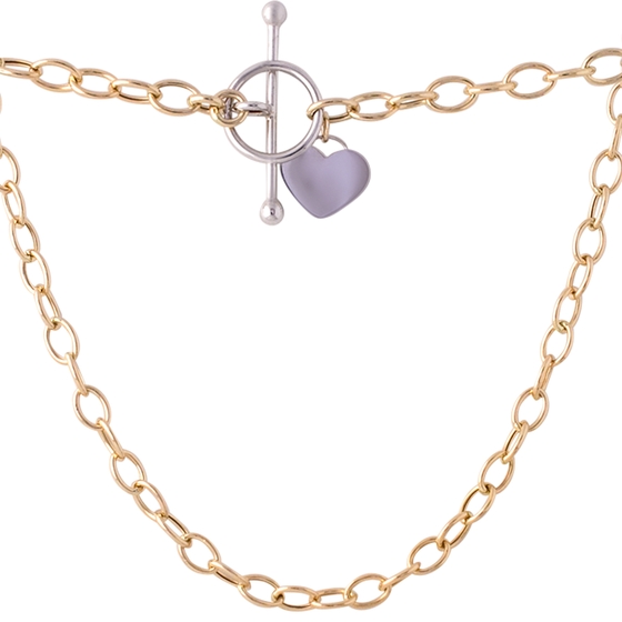 Золотое колье без камней