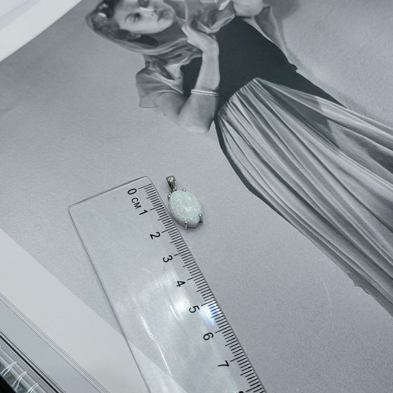 Серебряная подвеска с опалом 2.175ct