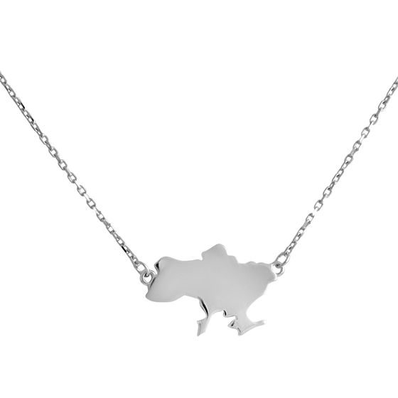 Золотое колье без камней