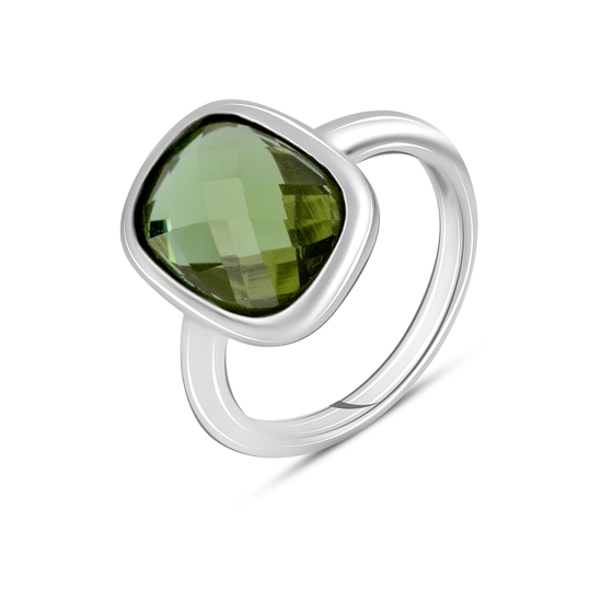 Серебряное кольцо с султанитом