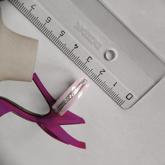 Серебряное кольцо с керамикой