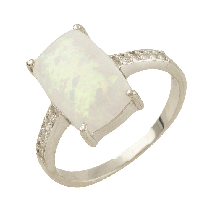 Серебряное кольцо с опалом 1.76ct