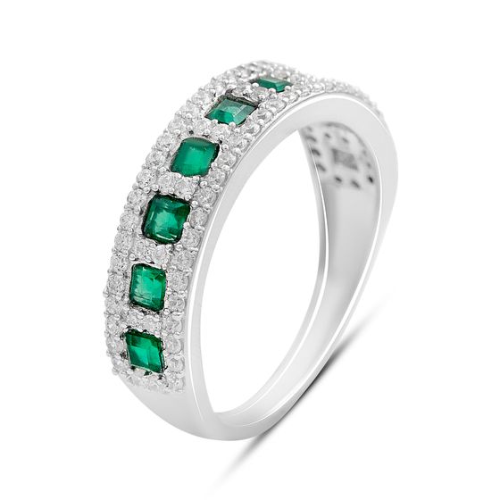 Серебряное кольцо с агатом 1.325ct