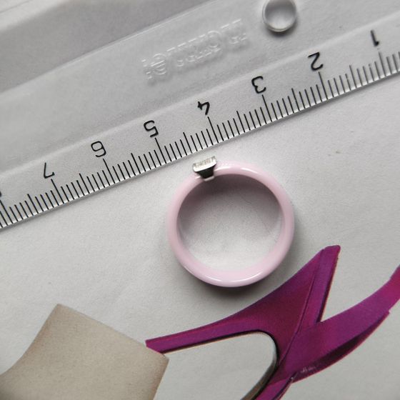 Серебряное кольцо с керамикой