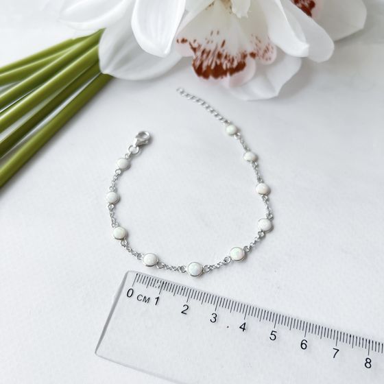 Серебряный браслет с опалом 2.233ct