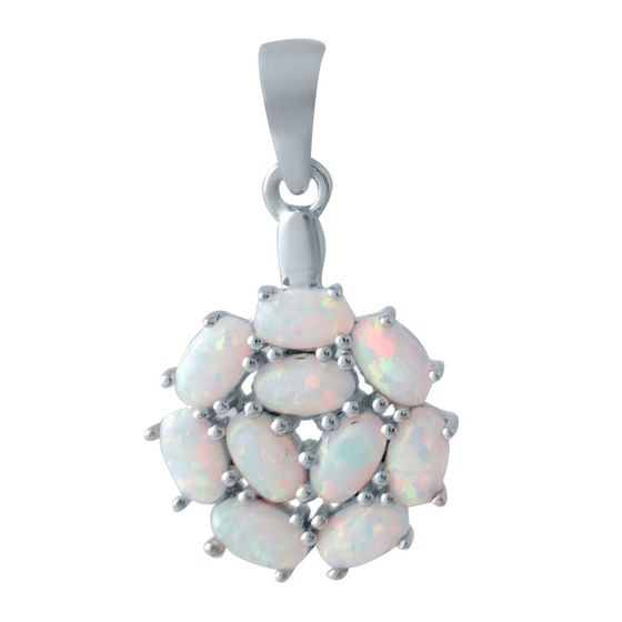 Серебряная подвеска с опалом 0.963ct