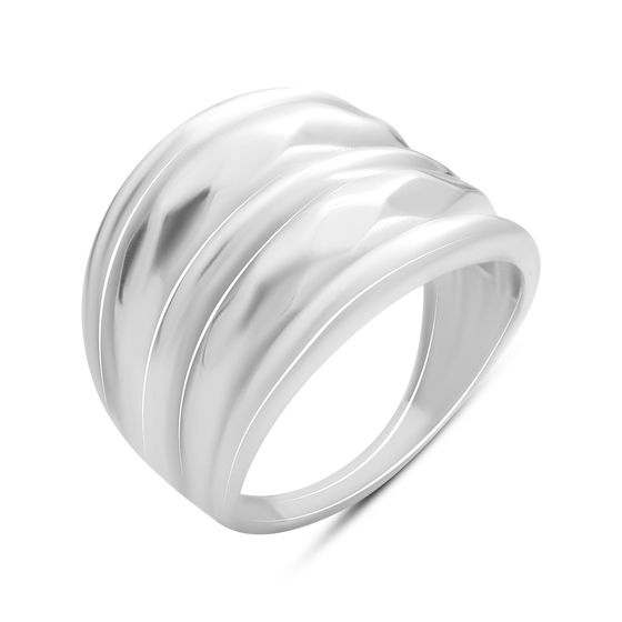 Серебряное кольцо без камней