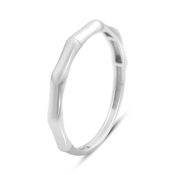 Серебряное кольцо без камней