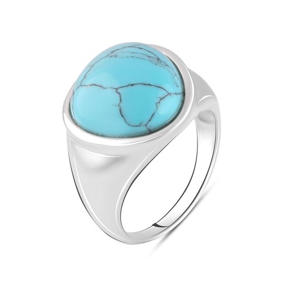 Серебряное кольцо с бирюзой