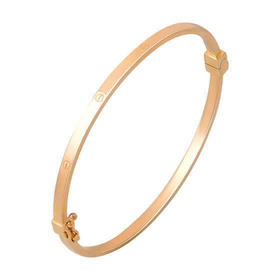 Золотой браслет без камней