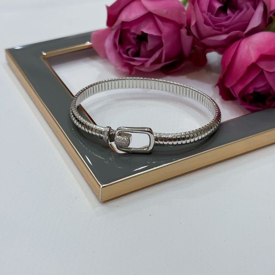 Серебряный браслет без камней