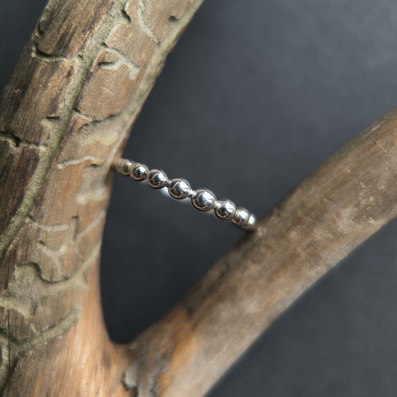 Серебряное кольцо без камней