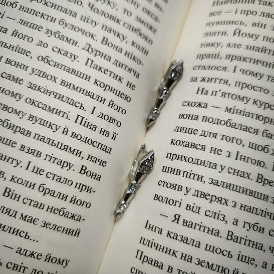 Серебряные серьги с фианитами