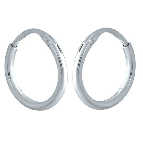 Серебряные серьги без камней