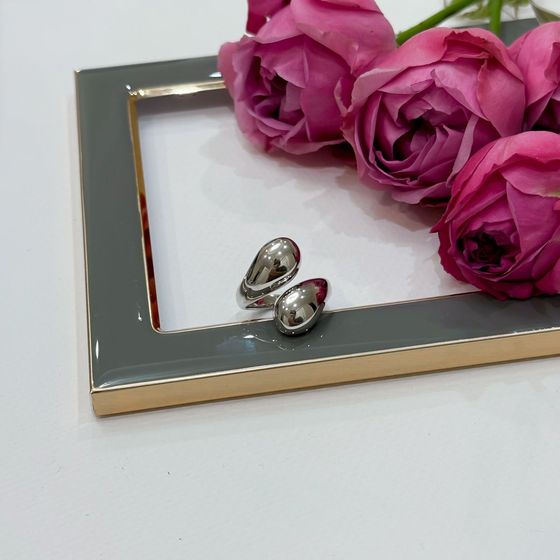 Серебряное кольцо без камней