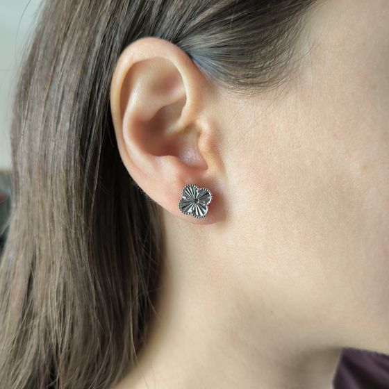 Серебряные серьги без камней