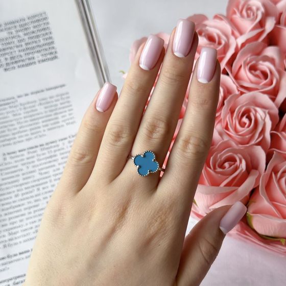 Серебряное кольцо с бирюзой