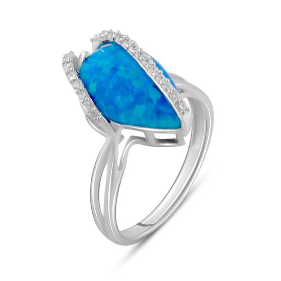 Серебряное кольцо с опалом 1.813ct