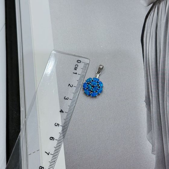 Серебряная подвеска с опалом 1.322ct