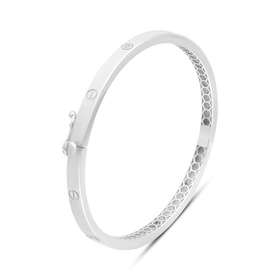 Золотой браслет с фианитами 0.12ct