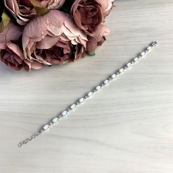 Серебряный браслет с опалом 3.042ct