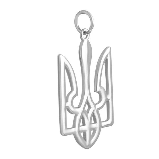 Серебряная подвеска без камней