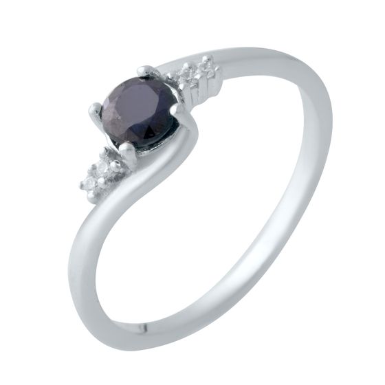 Серебряное кольцо с сапфиром 0.747ct