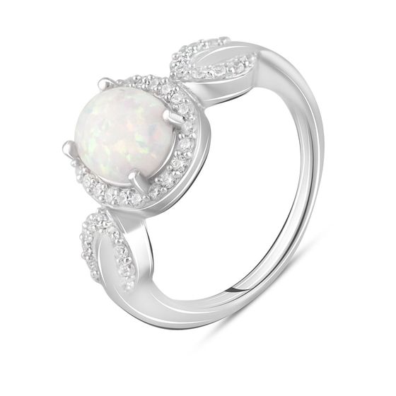 Серебряное кольцо с опалом 0.7ct
