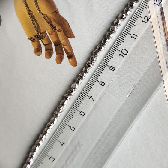 Серебряный браслет без камней