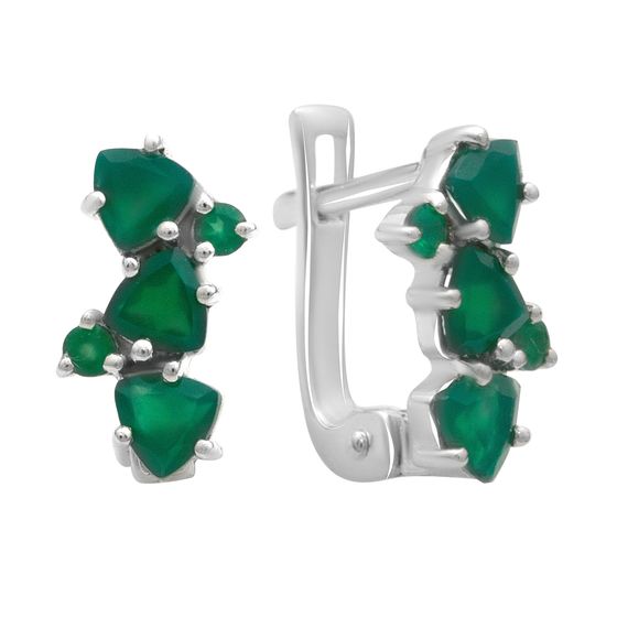 Серебряное кольцо с агатом 0.712ct