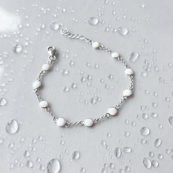 Серебряный браслет с опалом 2.233ct