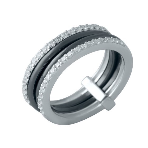 Серебряное кольцо с керамикой