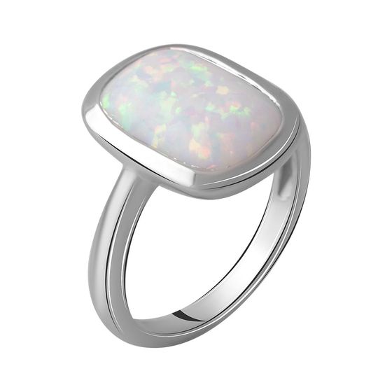 Серебряное кольцо с опалом