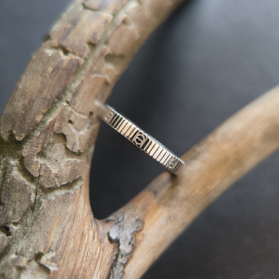 Серебряное кольцо без камней