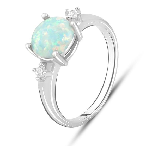 Серебряное кольцо с опалом 1.067ct