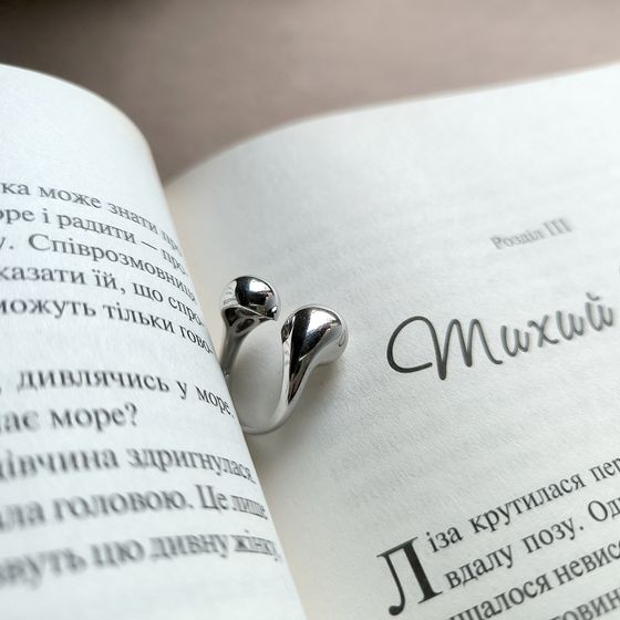 Серебряное кольцо без камней