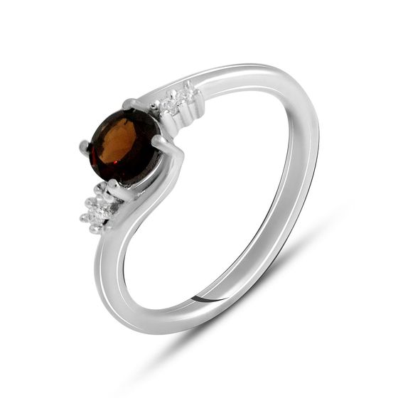 Серебряное кольцо с гранатом 0.611ct