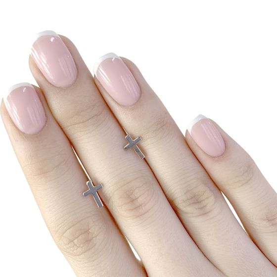 Серебряные серьги без камней