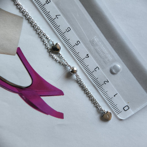 Серебряный браслет без камней